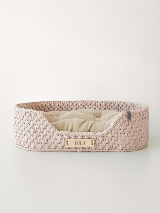 Personalized Cotton Pet Bed Pet Bed Anzy Home