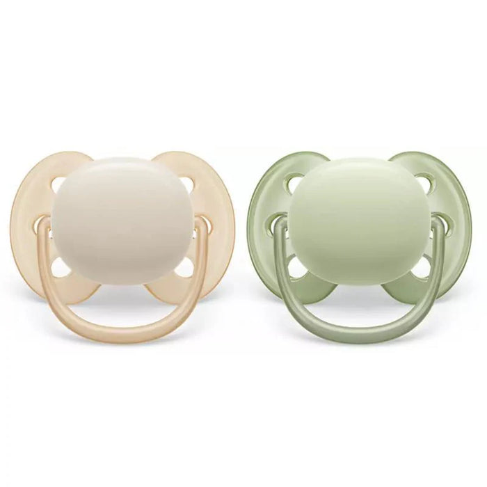 Screen Pacifier AVENT PHILIPS ULTRA SOFT PACIFIER 6-18 MONTHS - 2PK — Little Luxury