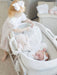 XL Moses Basket with Straight Hood Bassinets & Cradles Anzy Home