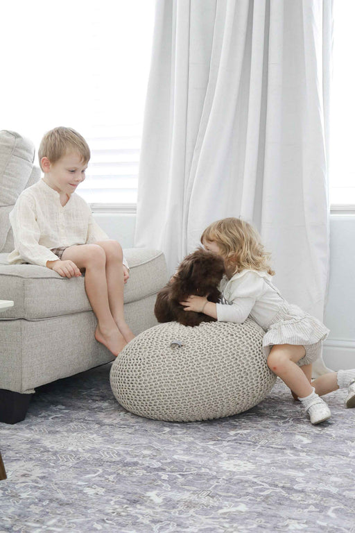 Pouf Classic Recycled Pouf Anzy Home