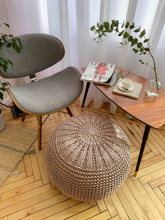 Pouf Fusion Beige Pouf Anzy Home