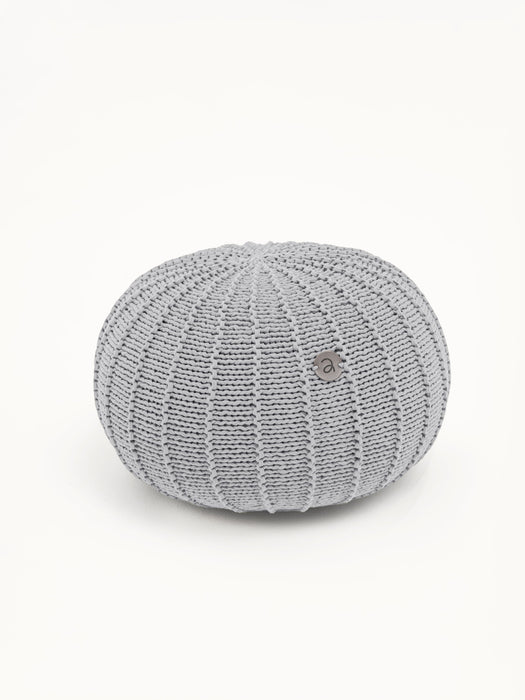 Pouf Ribs Light grey Pouf Anzy Home