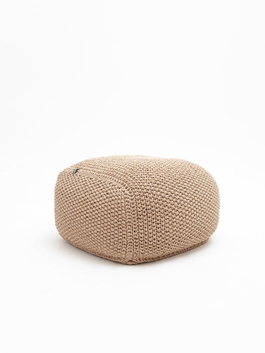 Pouf Square Beige Pouf Anzy Home