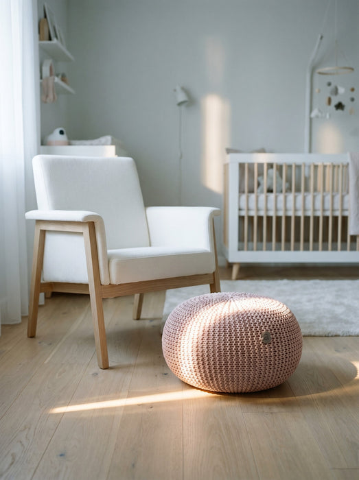 Nursery Pouf Classic Pearl Pouf Anzy Home