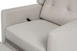 AUSTEN RECLINER&SWIVEL GLIDER GREY