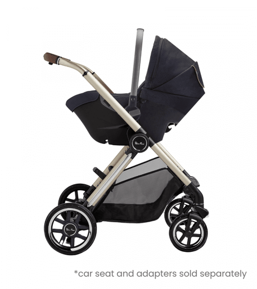 SILVER CROSS REEF 2 STROLLER + FOLDING BASSINET