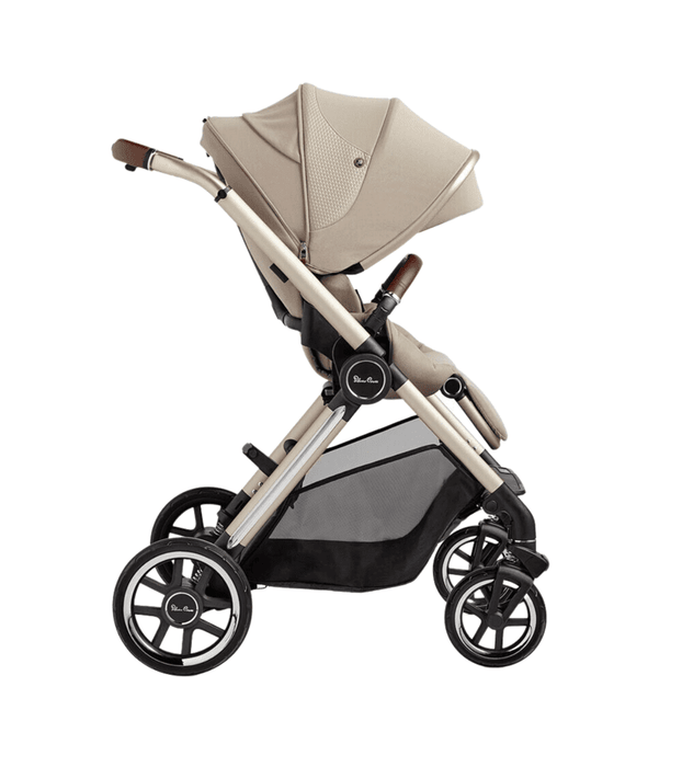 SILVER CROSS REEF 2 STROLLER + FOLDING BASSINET