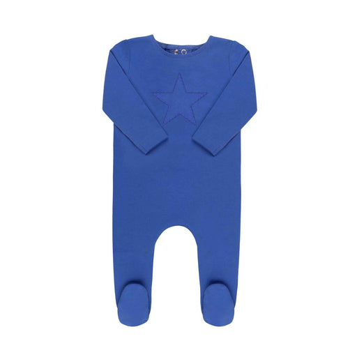 Ribbed Star Footie & Hat Tricot Bebe