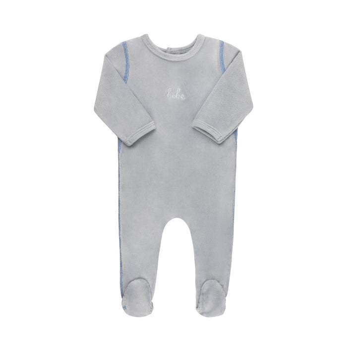 Ribbed Velour Bebe Layette Set