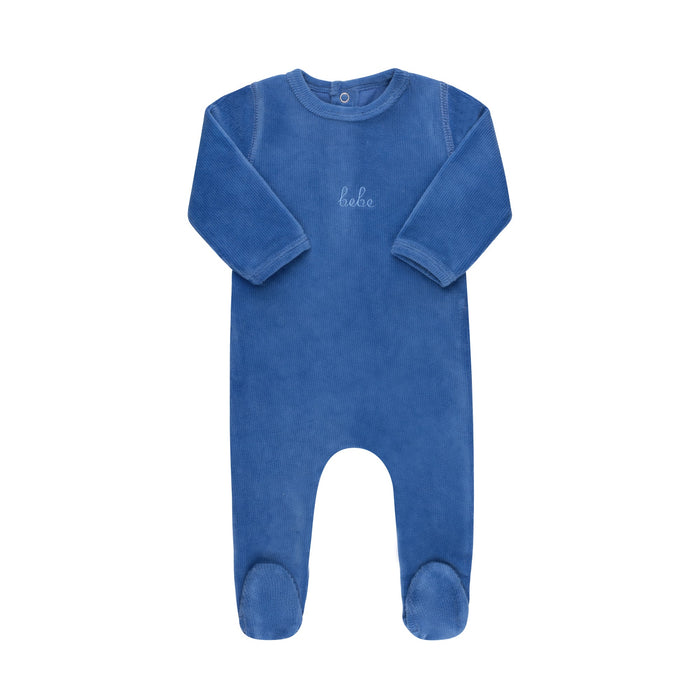 Ribbed Velour Bebe Layette Set