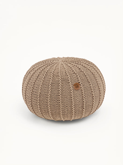 Pouf Ribs Beige Pouf Anzy Home