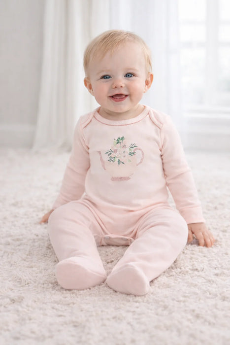 AIME CHILD GIRLS FOOTIE SET