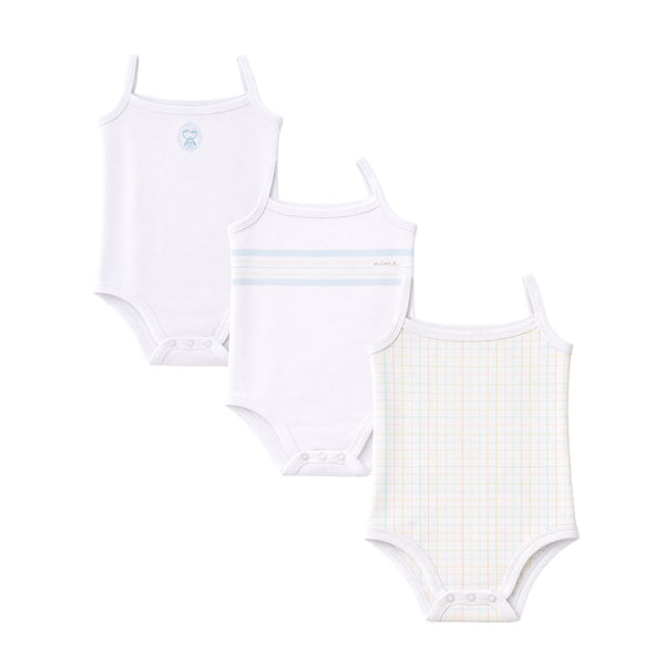 AIME CHILD CHARM SLEEVELESS UNDERSHIRTS PACK OF 3 BOY UNDERSHIRTS AIME CHILD