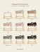 Rocking Stand for Standard Baby Moses Basket