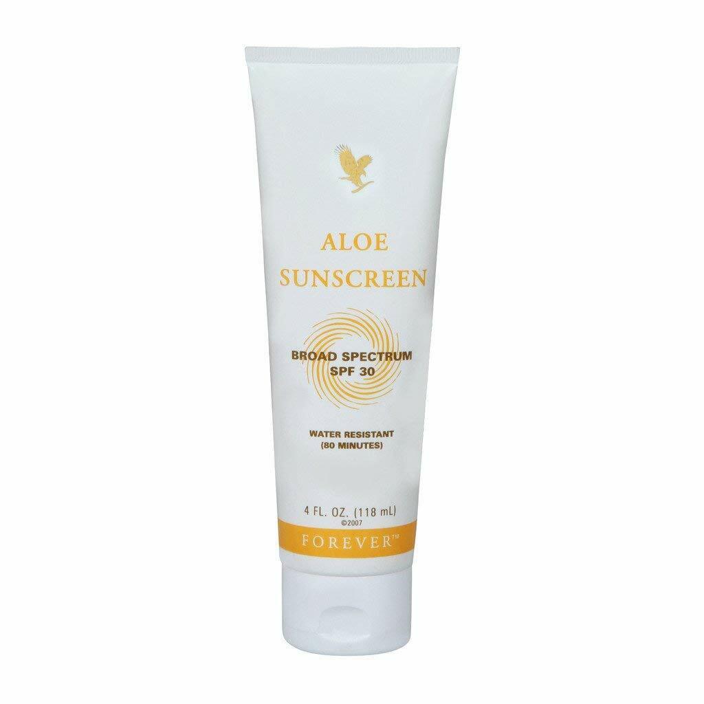 FOREVER ALOE SUNSCREEN, 30 SPF, 4 OZ.