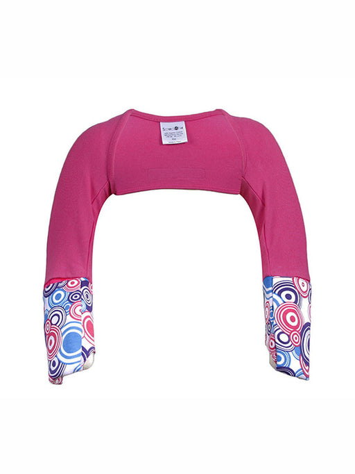 FLIP MITTEN SLEEVE 18M FUSCHIA