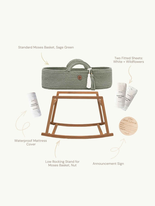 Essential Moses Basket Set Standard