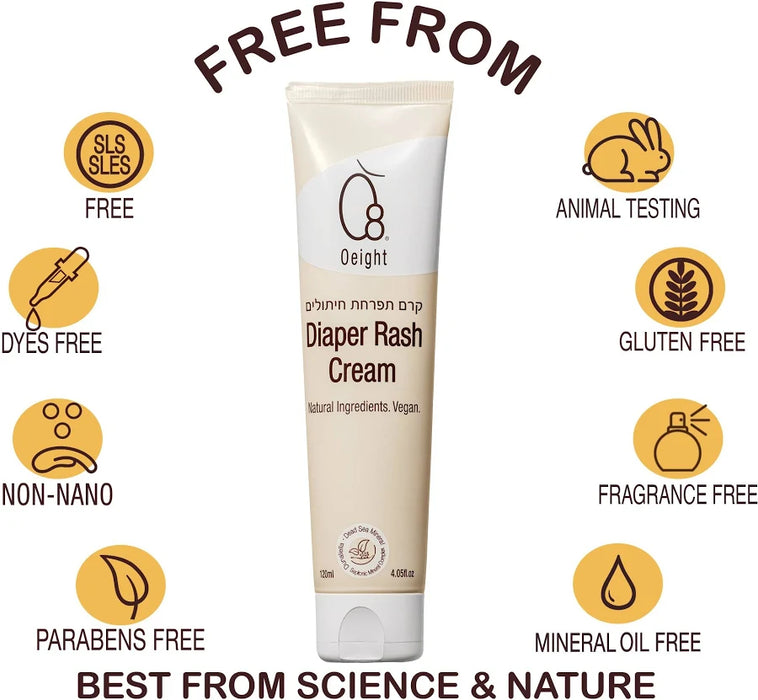 OEIGHT DIAPER RASH CREAM 4.05OZ