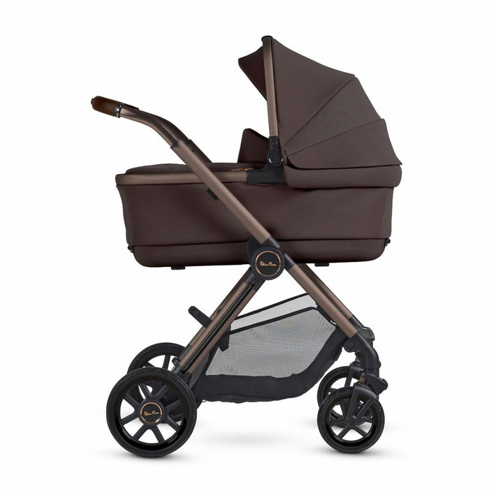 SILVER CROSS REEF 2 STROLLER + FOLDING BASSINET