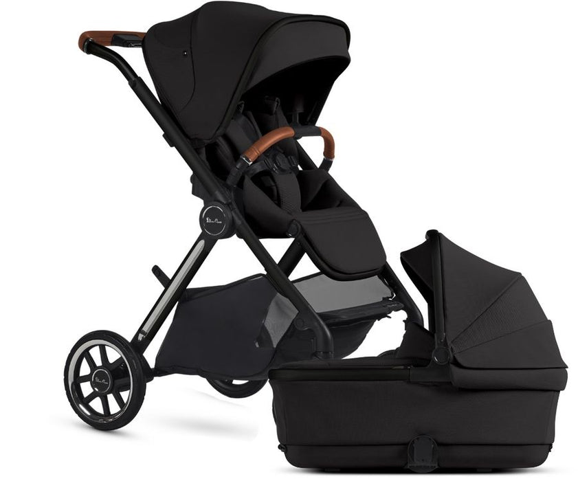 SILVER CROSS REEF 2 STROLLER + FOLDING BASSINET