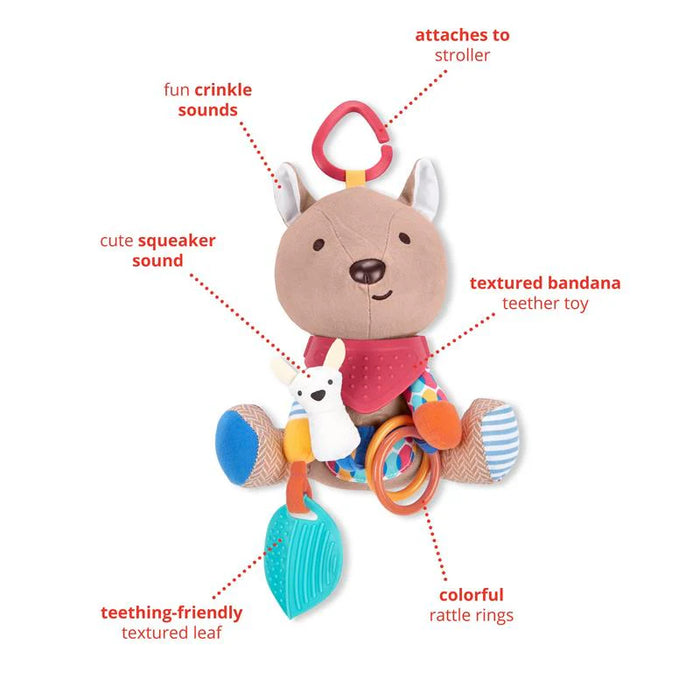 SKIP HOP BANDANA BUDDIES UNICORN ACTIVITY TOY