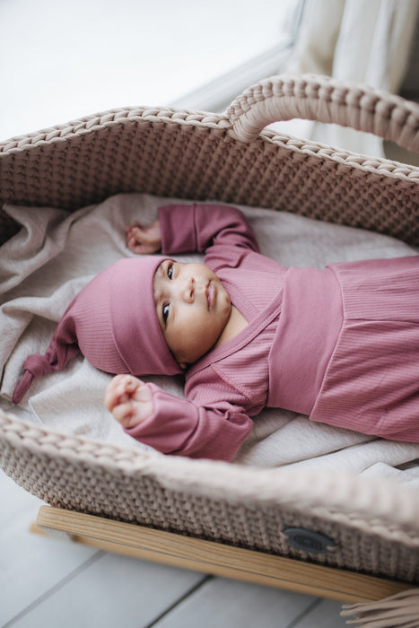 Standard Moses Basket with Round Hood Bassinets & Cradles Anzy Home