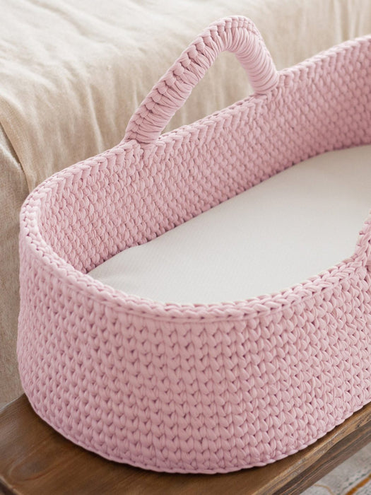 Standard Moses Basket with Round Hood Bassinets & Cradles Anzy Home