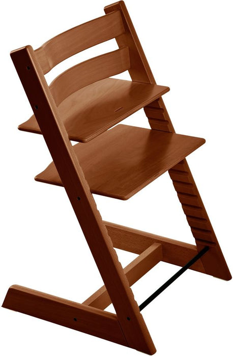 stokke tripp trapp walnut STOKKE AT HOME HIGH CHAIRS TRIPP TRAPP — Little Luxury