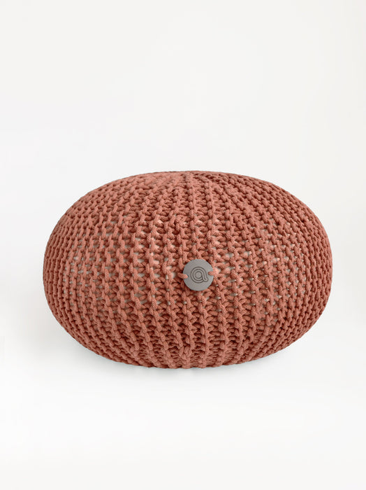 Pouf Classic Recycled Terracotta Pouf Anzy Home