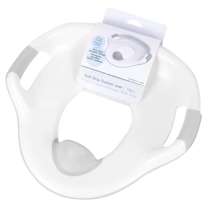 THE FIRST YEARS SOFT GRIP POTTY TRAINER SEAT, GRAY