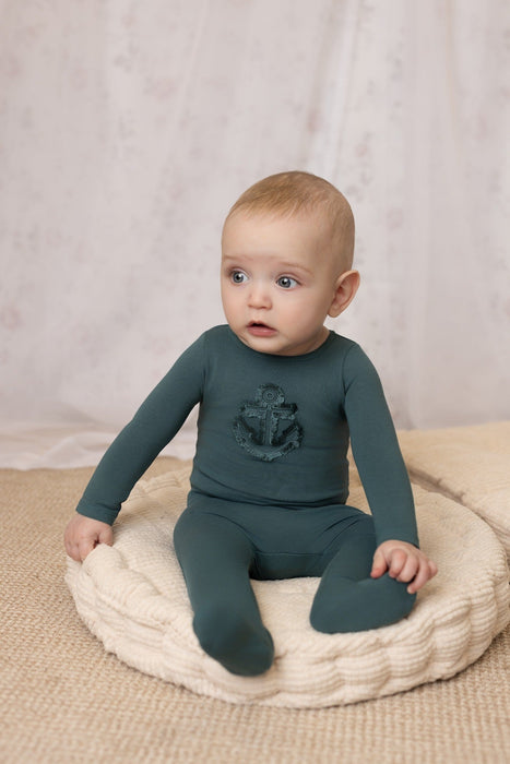 Fringe Footie Layette Set