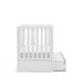 LULLA & LULLI 3-IN-1 CONVERTIBLE CRIB AND TRUNDLE CRIB HUSHCRIB