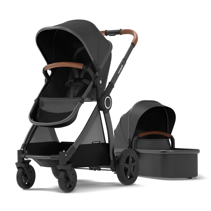 Mompush Ultimate 2 Black Baby Strollers Mompush