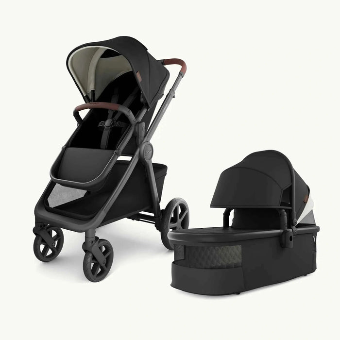 Mompush Ultimate 3 With Bassinet Midnight Origin Baby Strollers Mompush