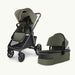Mompush Ultimate 3 With Bassinet Forest Moss Baby Strollers Mompush
