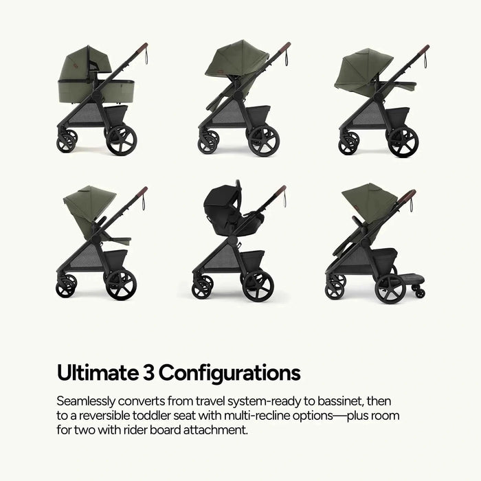 Mompush Ultimate 3 Baby Strollers Mompush
