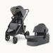 Mompush Ultimate 3 With Bassinet Storm Titanium Baby Strollers Mompush