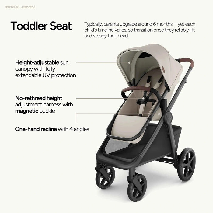 Mompush Ultimate 3 Baby Strollers Mompush