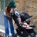 VALCO BABY SLIM TWIN S2 DOUBLE STROLLER - BLACK