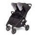 VALCO BABY SLIM TWIN S2 DOUBLE STROLLER - BLACK