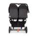 VALCO BABY SLIM TWIN S2 DOUBLE STROLLER - BLACK