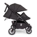 VALCO BABY SLIM TWIN S2 DOUBLE STROLLER - BLACK