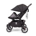 VALCO BABY SLIM TWIN S2 DOUBLE STROLLER - BLACK