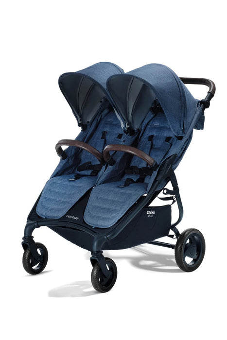 VALCO BABY SNAP DUO TREND DOUBLE STROLLER NEW! ONE SIZE DENIM DOUBLE STROLLER VALCO BABY