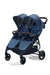VALCO BABY SNAP DUO TREND DOUBLE STROLLER NEW! ONE SIZE DENIM DOUBLE STROLLER VALCO BABY
