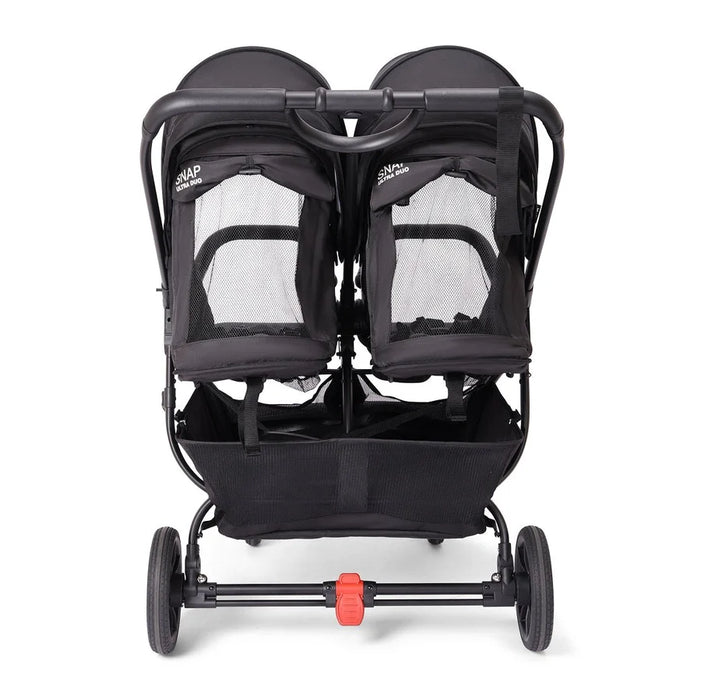 VALCO BABY ULTRA DUO S2 DOUBLE STROLLER - BLACK