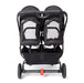 VALCO BABY ULTRA DUO S2 DOUBLE STROLLER - BLACK