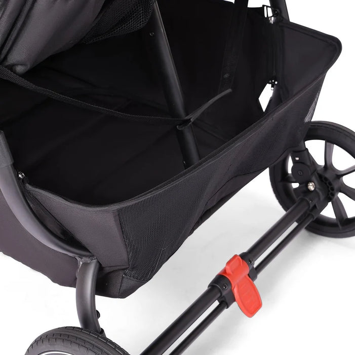 VALCO BABY ULTRA DUO S2 DOUBLE STROLLER - BLACK