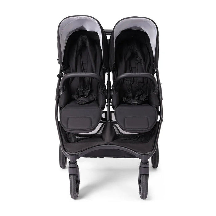VALCO BABY ULTRA DUO S2 DOUBLE STROLLER - BLACK
