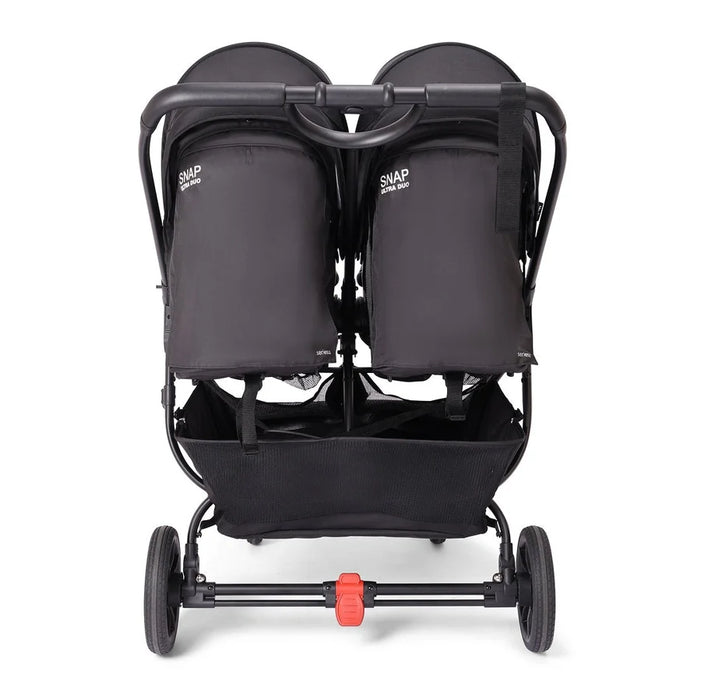 VALCO BABY ULTRA DUO S2 DOUBLE STROLLER - BLACK